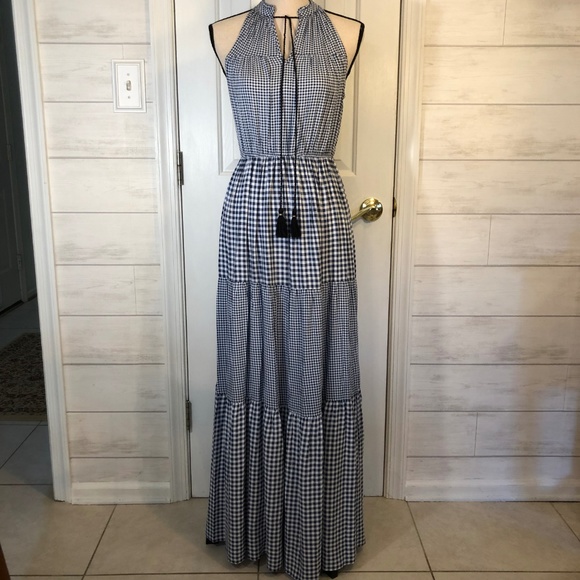 lauren conrad halter maxi dress